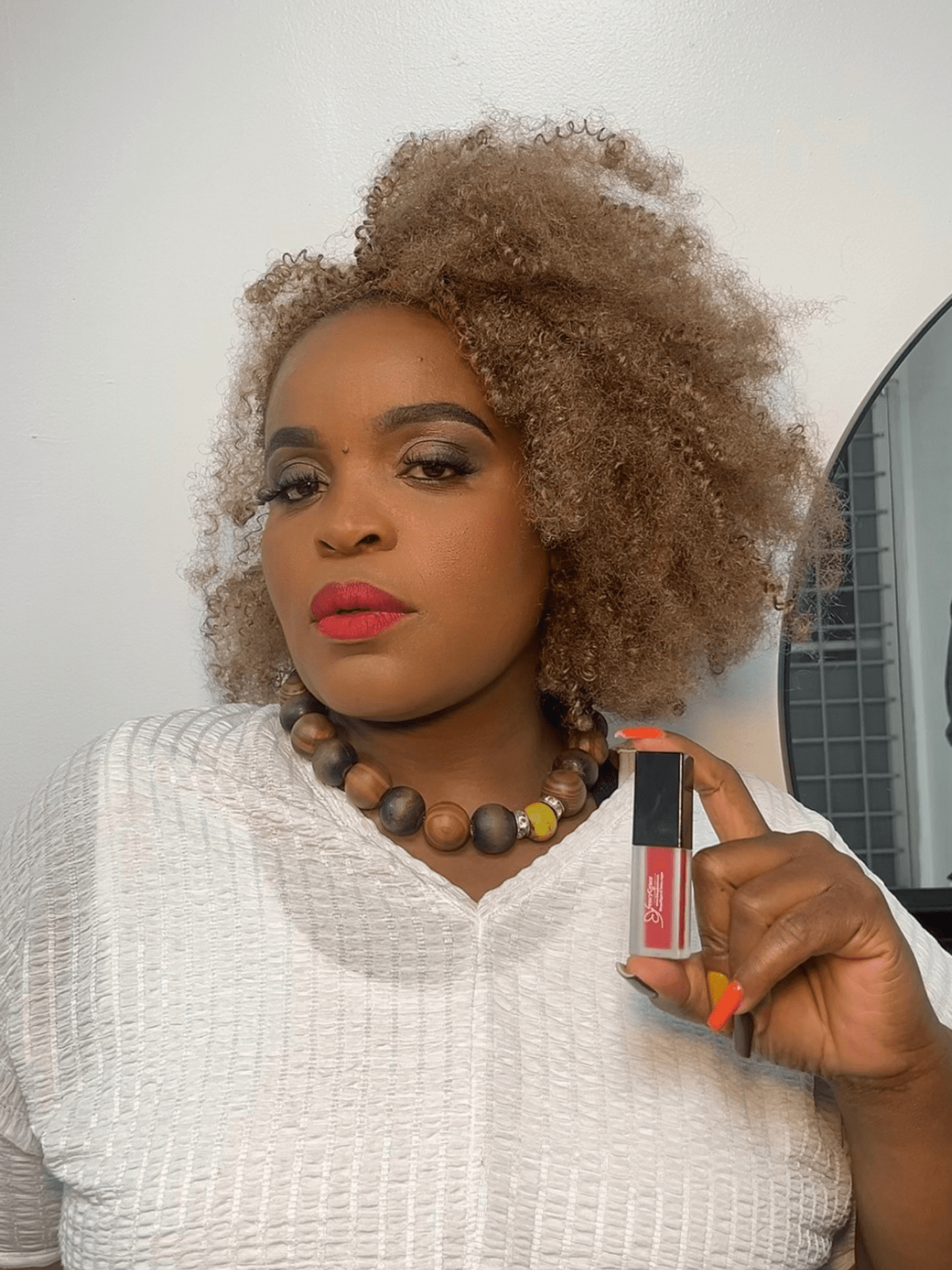 Matte Lip Stain True 77 - Long-Lasting Vegan Lipstick | FencyGrace