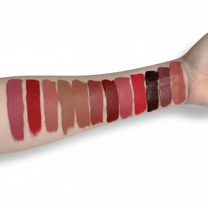 Burg Matte Lipstick 76 – Vegan Velvet Finish